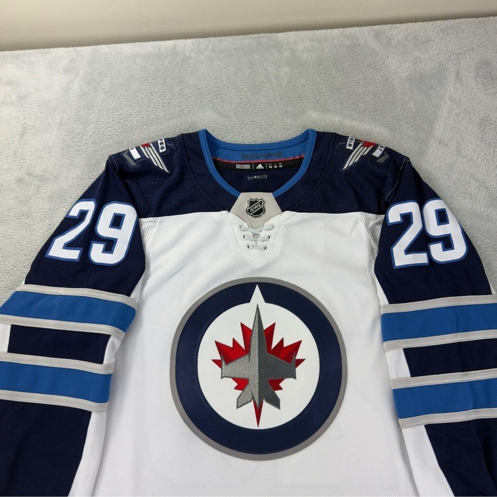 Winnipeg Jets Patrik Laine Adidas Authentic Jersey Size 50 - Picture 8 of 16